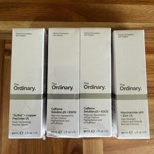 🆕 The ORDINARY SKINCARE SET OF 4 BUNDLE SERUM